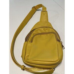 Telena Small Sling Bag  Women Faux Leather Crossbody Fanny Packs Chest Bag